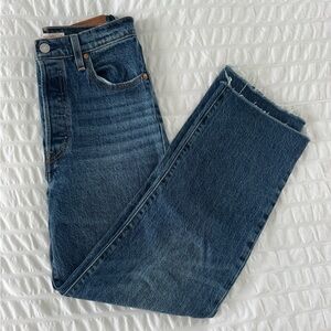 Levi’s Ribcage Straight Ankle dark wash - 2/26